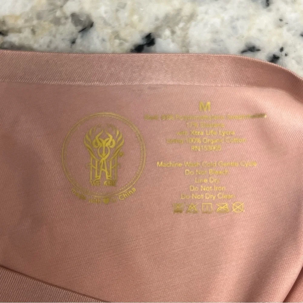 NWT Free People x WE ARE HAH Hipster Boyshort Panties Medium Copper Rose